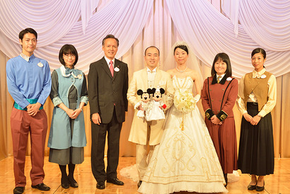 【ディズニー】ミラコスタで1万組目の新郎新婦誕生！ スイートルームのプレゼントも 画像