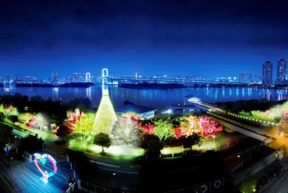 『リトルプリンス』約22万球のイルミネーションでお台場に登場 画像