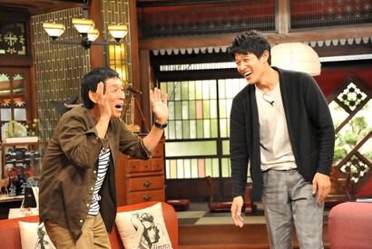 鈴木亮平、初共演・さんまの真剣お笑い指導に実力発揮!? 画像