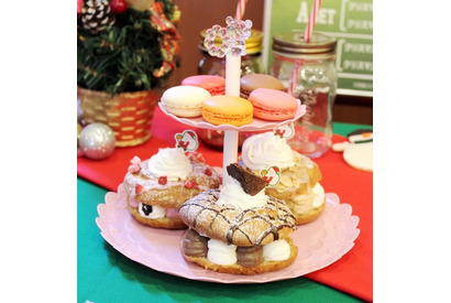 【3時のおやつ】サクッ＆ボリューミーなクリームで華やかなクリスマス！「ミスド」 画像