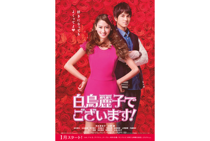 河北麻友子、華麗に“好きになってもよくってよ”！「白鳥麗子」ビジュアル解禁 画像