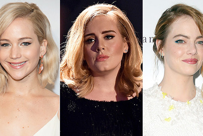 ジェニファー・ローレンス＆エマ・ストーン、女子会の支払いはアデルにおまかせ 画像