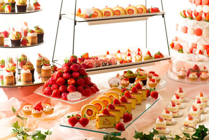 【3時のおやつ】モンブランや大福もいちご尽くし！ホテルニューオータニ“いちご狩り” 画像