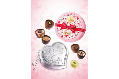 【3時のおやつ】シャーロット・ガストーとコラボしたゴディバの2016年バレンタインコレクション発売 画像