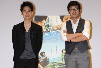 妻夫木聡のお気に入りの韓国語は「意味分かんない！」　ハ・ジョンウとの絆アピール 画像