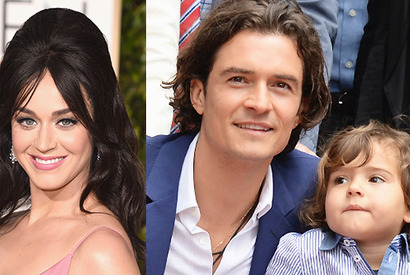 ケイティ・ペリー、既にオーランド・ブルームの息子とも仲良し!? 画像