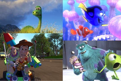 怖がりはアーロだけじゃない!? ピクサー歴代キャラのビビリ顔を大公開！ 画像