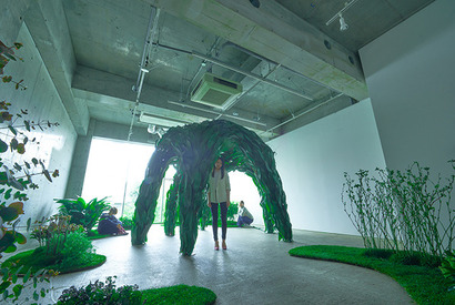 植物がスピーカーに!?  音楽を奏でる公園が出現 画像