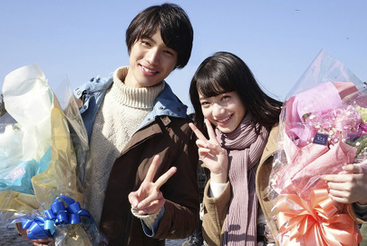 福士蒼汰＆小松菜奈、相思相愛クランクアップ！「もう一回デートしたい」 画像