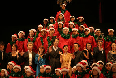 『大停電の夜に』キャスト・スタッフ クリスマス・イベント舞台挨拶＆記者会見 画像