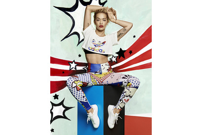 リタ・オラ×「アディダス」、積極性や楽天主義をアメコミ表現 画像