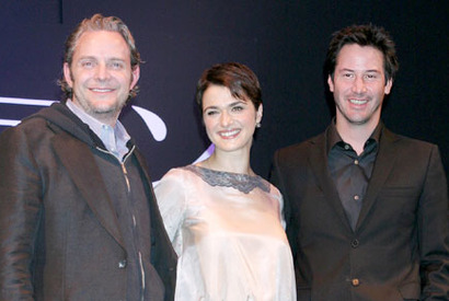 『コンスタンティン』キアヌ・リーブス、レイチェル・ワイズ、フランシス・ローレンス監督来日記者会見 画像