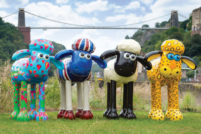 庵野秀明＆安野モヨコら制作！世界に1匹の巨大「ひつじのショーン」渋谷に出現 画像