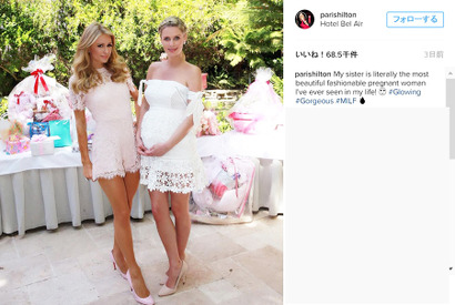 ニッキー・ヒルトン、赤ちゃんは女の子！パリスがベビーシャワーを開催 画像