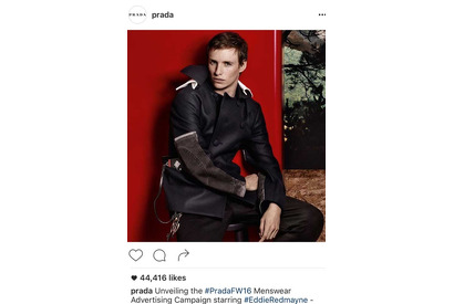 エディ・レッドメイン、「プラダ」の新アンバサダーに！ 画像