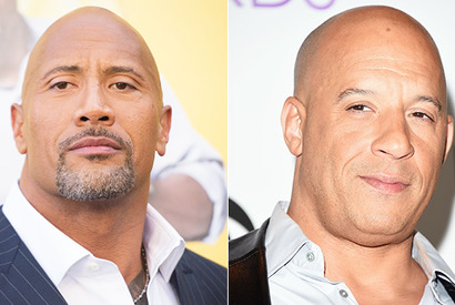 D・ジョンソン、“犬猿の仲”の共演者はヴィン・ディーゼル？ 画像