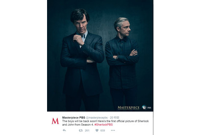 「シャーロック」シーズン4のオフィシャルフォトが公開 画像