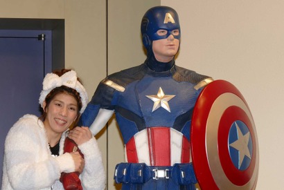 吉田沙保里選手「恋愛はリードしてほしい」　キャプテン・アメリカに乙女心全開 画像