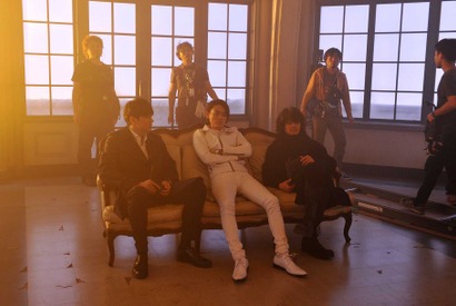 『デスノート』東出＆池松＆菅田の3人が唯一、顔を揃える壮絶銃撃シーンが解禁！ 画像