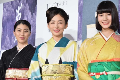 松雪泰子、橋本愛から「惚れた」成海璃子から「晴れ女」と賞嘆 画像