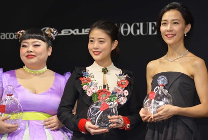 高畑充希＆渡辺直美ら艶やかなドレス姿を披露「VOGUE Women of the Year」授賞式 画像