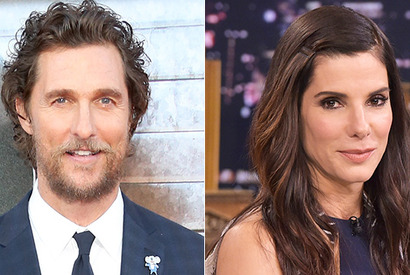 マシュー・マコノヒー、サンドラ・ブロックとの共演作を希望 画像