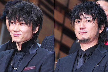 綾野剛、パパになった上地雄輔を祝福！ 画像