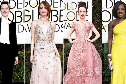 美の“競艶”！74回ゴールデン・グローブ賞レッドカーペット・ファッション 画像