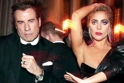 レディー・ガガ、トラヴォルタと“サンデー・ナイト・フィーバー”！ 画像