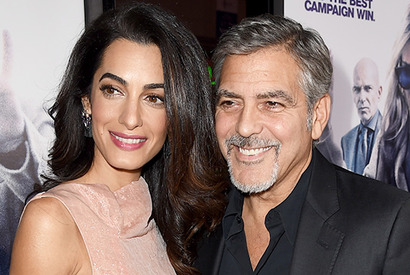 ジョージ・クルーニー、双子の性別が判明！ゴッドファーザー候補に悩む？ 画像