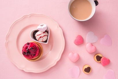 【3時のおやつ】ハートモチーフのスイーツ満載！ ハーゲンダッツが東京マリオットホテルのコラボ 画像