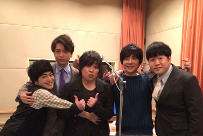 山村隆太＆山崎育三郎にflumpool阪井も参戦！「明日婚」副音声で“男談義” 画像