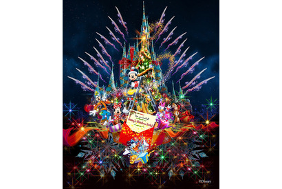 【ディズニー】クリスマス！ 新キャッスルプロジェクションがスタート！ 画像