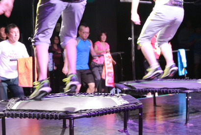 関西初上陸！ 新感覚のトランポリンエクササイズ「UNIVERSAL JUMPING」 画像