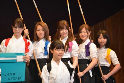 「乃木坂46」桜井玲香＆松村沙友理らが参戦！『あさひなぐ』劇中衣装で登場 画像