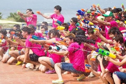 日本最大級の水かけ祭り！「ウォーターランフェスティバル2017」横浜・八景島シーパラダイスで開催！ 画像