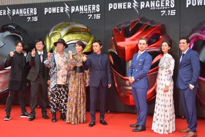 『パワーレンジャー』キャスト来日！25年の時を経て新旧レンジャーも登場 画像