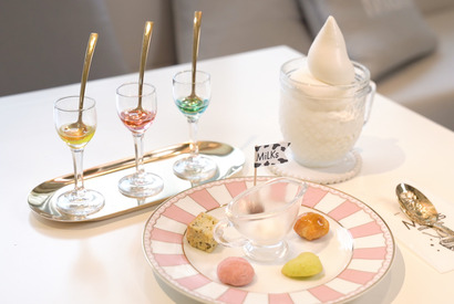 インスタで大絶賛!! カラフルな新感覚ソフトクリーム 画像