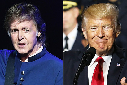 ポール・マッカートニー、新曲でトランプ大統領を批判!? 画像