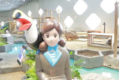 30倍に巨大化した”コップのフチ子”が「エキスポシティ・ニフレル」に登場！ 画像