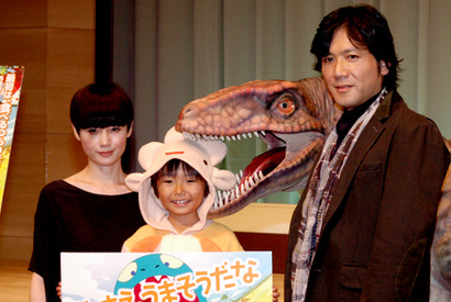 “こども店長”加藤清史郎「肉が大好き」と肉食系宣言もリアル恐竜登場にはびっくり 画像