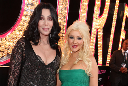 クリスティーナ・アギレラ＆シェール　『バーレスク』ワールド・プレミアで揃い踏み　 画像