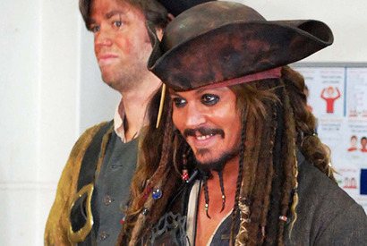 ジョニー・デップ告白「映画会社はジャック・スパロウが気に入らなかった」 画像