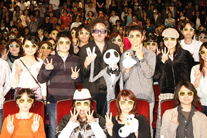 ティム・バートン緊急来日！『ナイトメアー・ビフォア・クリスマス　ディズニー デジタル 3-D』初日舞台挨拶 画像
