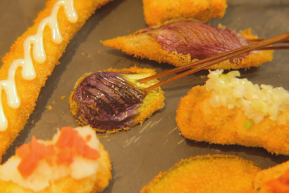 サクサク”極薄”衣！ 変わり種も豊富な予約必須の人気串揚げ店 画像