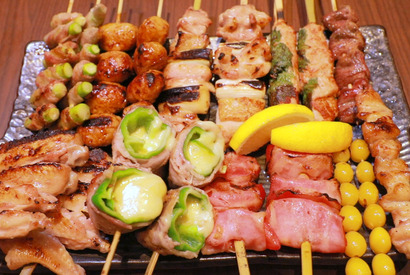「焼き鳥屋」のイメージを覆す!? 野菜たっぷりヘルシー焼き鳥 画像