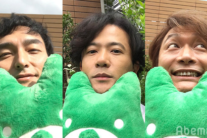 稲垣吾郎＆草なぎ剛＆香取慎吾、72時間生放送＆SNSに初挑戦！「AbemaTV」にて 画像