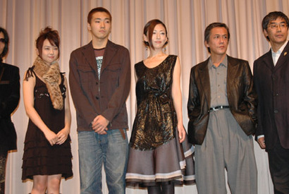 『子宮の記憶／ここにあなたがいる』松雪泰子、柄本佑、野村佑香、寺島進、藤田宜永、若松節朗監督舞台挨拶  画像