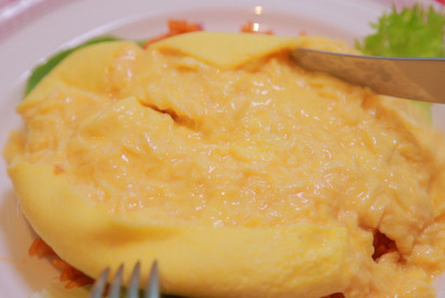 ぷるふわ卵がたまらない！ 至福のオムライス 画像