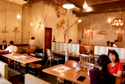 かわいいインテリアに囲まれて 旬のオーガニック料理を堪能 画像